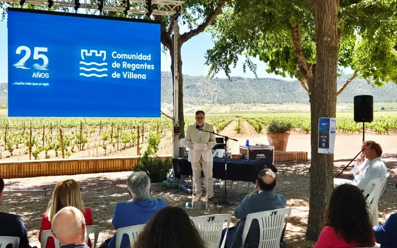 Villena reivindica la agricultura estratégica y la gestión del agua ante la escasez