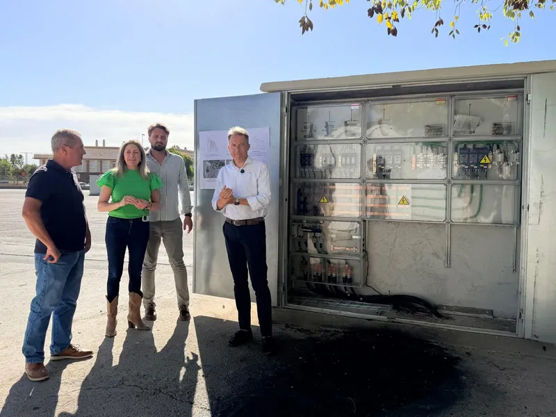 Lorca moderniza el Huerto de la Rueda con una nueva red eléctrica de 90.000 euros