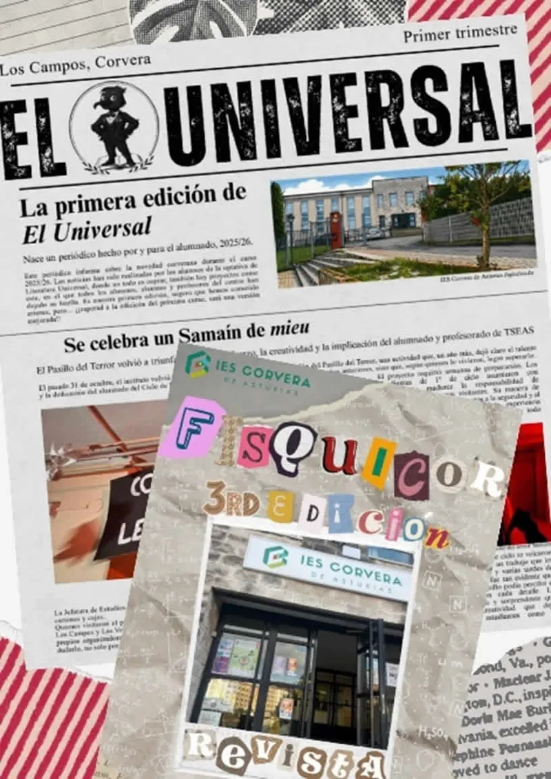 El IES Corvera lanza la revista escolar 'El Universal' para potenciar la escritura