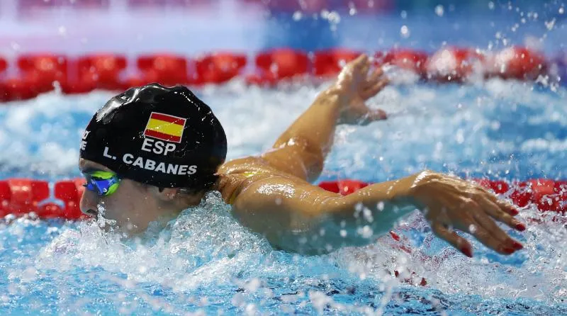 Laura Cabanes logra la final europea y el récord de España en relevos 4x100 estilos