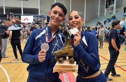 Patinadores de Canyelles, subcampeones de España y clasificados para Europa y el Mundo