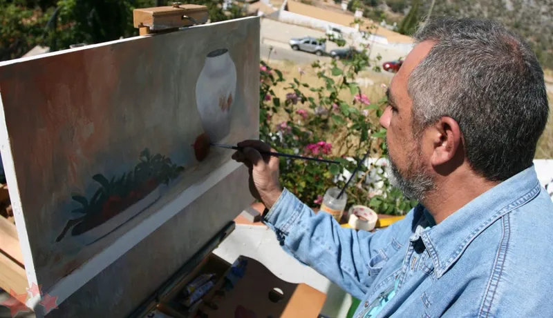 Eduardo Fernández Sedeño, artista ubriqueño, expone su obra pictórica