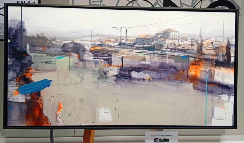 Las obras del concurso de pintura de Casariche se exponen en la Colección Museográfica