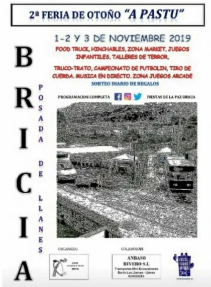 Bricia celebra la 2ª Feria de Otoño "A Pastu" con actividades para toda la familia