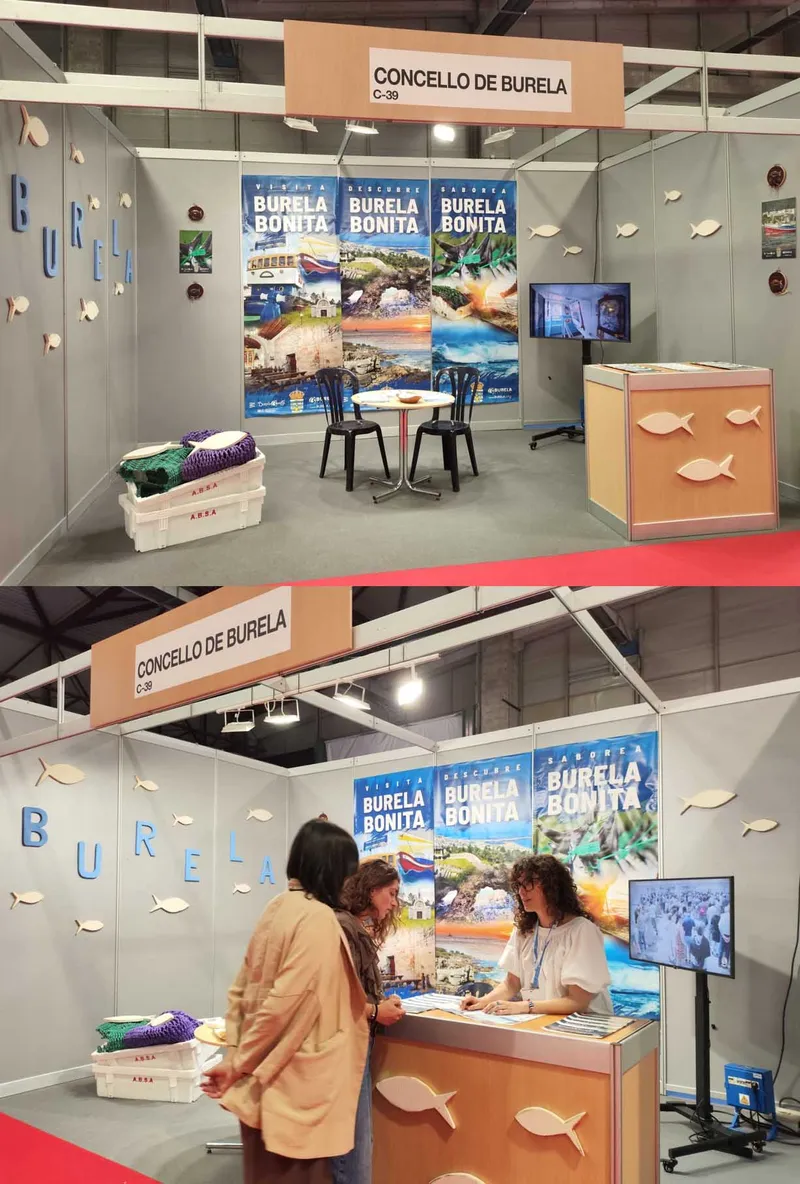 Burela promociona la Feira do Bonito y su turismo en Festur 2026