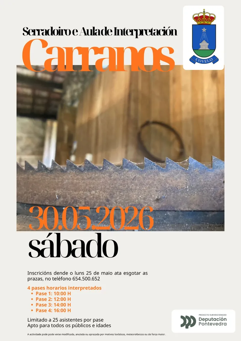Covelo abre las puertas del Serradoiro dos Carranos y su Aula de Interpretación
