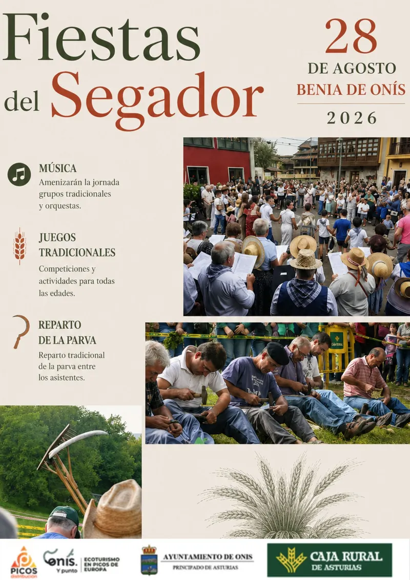 Onís se prepara para las Fiestas del Segador 2026 y el Servicio Madrugadores