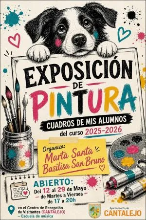 Exposición de arte joven en Cantalejo del 12 al 29 de mayo