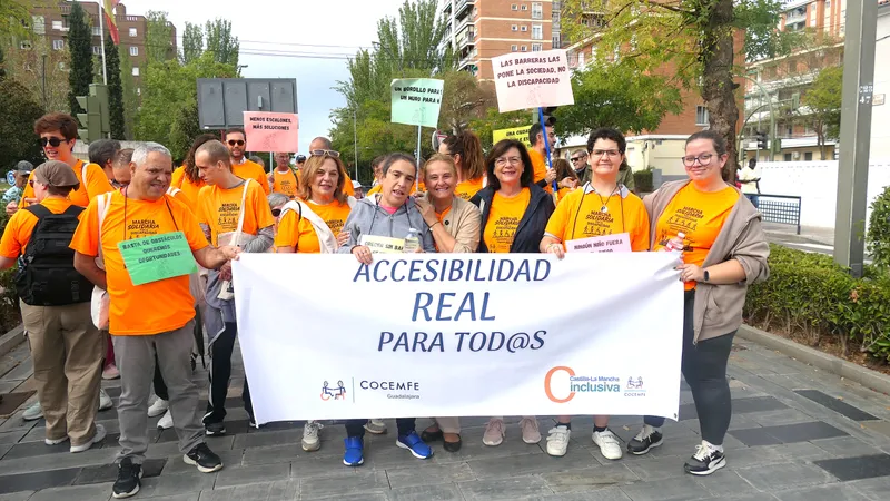 Guadalajara celebra la II Marcha Solidaria por la Discapacidad para visibilizar y promover la inclusión