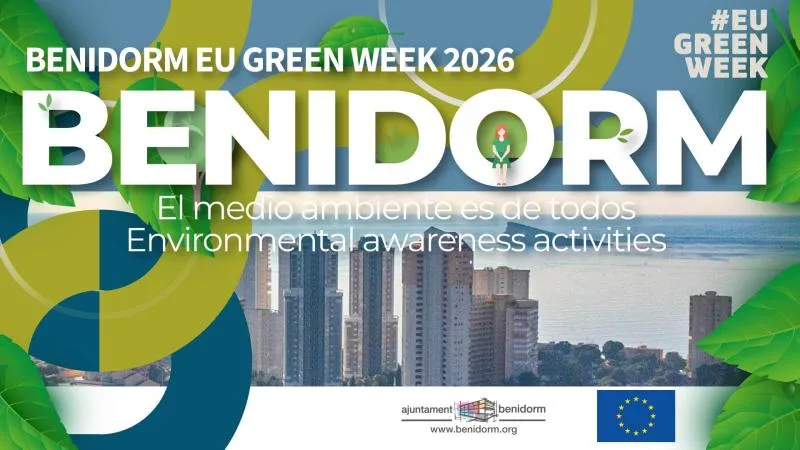Benidorm se une a la Semana Verde Europea con actividades ambientales del 29 de mayo al 5 de junio
