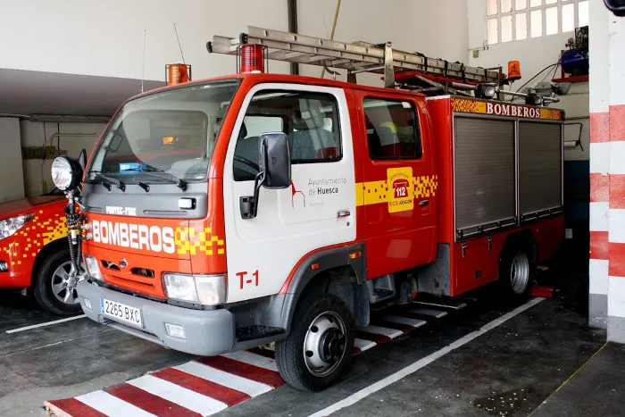 Huesca dona un camión de bomberos a Ucrania para labores de emergencia