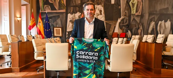 La Diputación de Ciudad Real apoya la Carrera Solidaria contra la ELA en Toledo