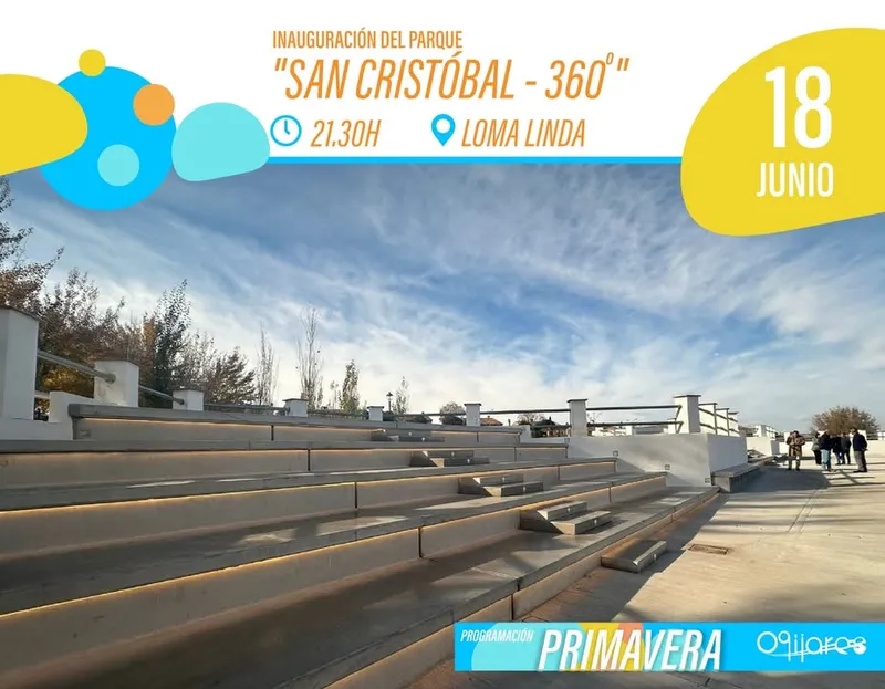 Ogíjares inaugura el Parque San Cristóbal Panorámico 360º el 18 de junio