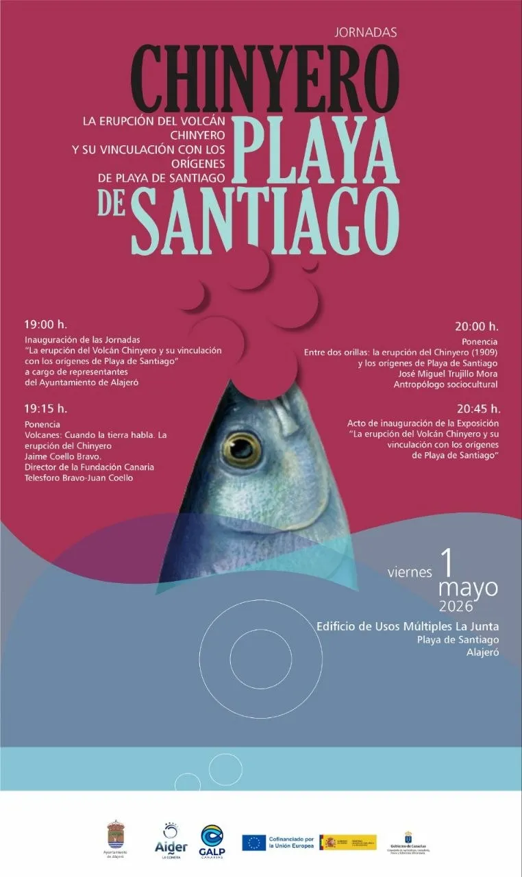 Alajeró conmemora la influencia del Volcán Chinyero en Playa de Santiago