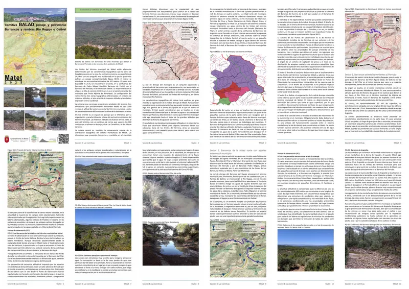 Matet impulsa la protección de los barrancos y ramblas del río Regajo