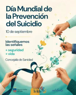 Telde conmemora el Día Mundial para la Prevención del Suicidio con una campaña de concienciación