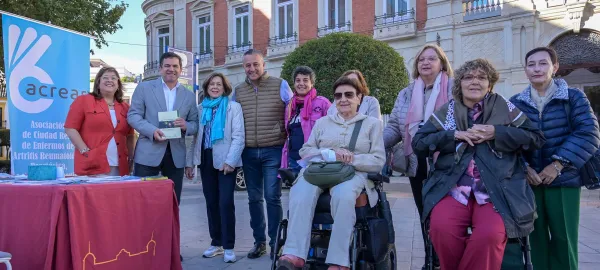 La Diputación de Ciudad Real apoya a los enfermos de artritis en su mes de concienciación