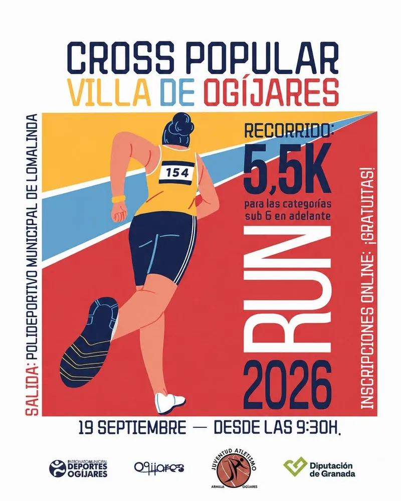 Ogíjares abre inscripciones para su tradicional Cross Popular