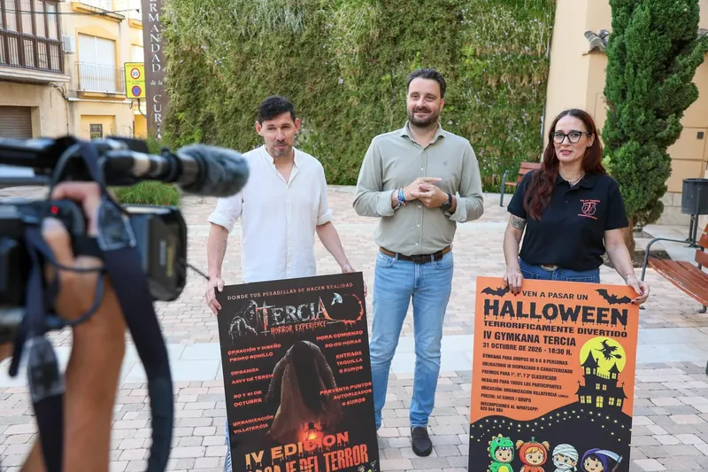 Tercia (Lorca) se viste de terror para celebrar Halloween con un pasaje y gymkana