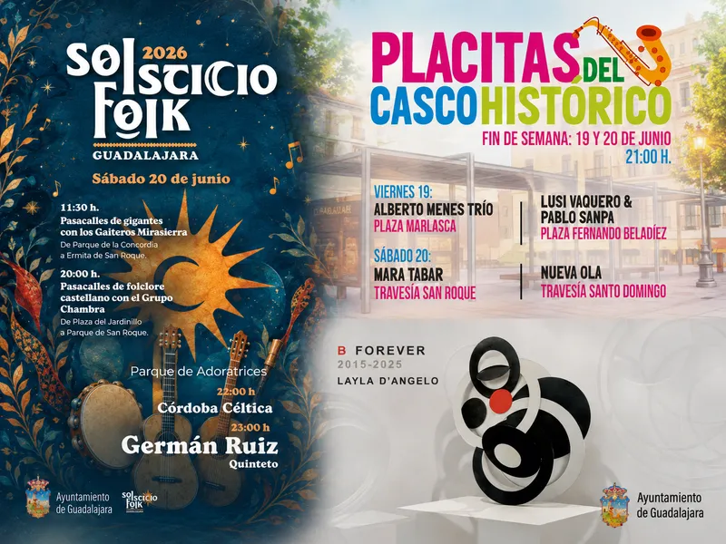 Guadalajara celebra la llegada del verano con un fin de semana repleto de música, danza y arte