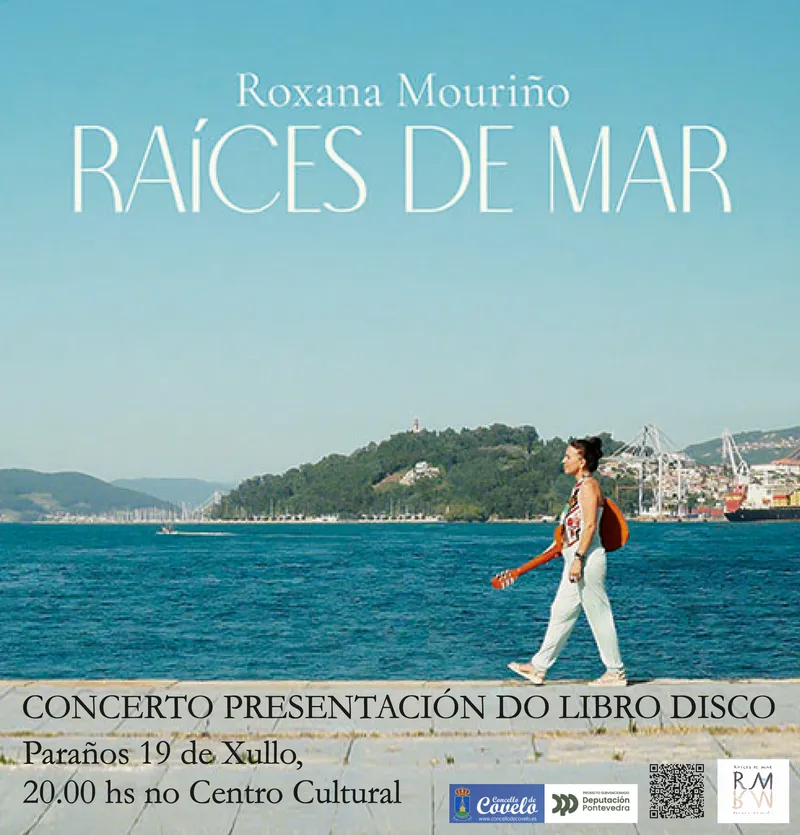 Roxana Mouriño presenta su disco "Raíces de Mar" en Paraños, Covelo