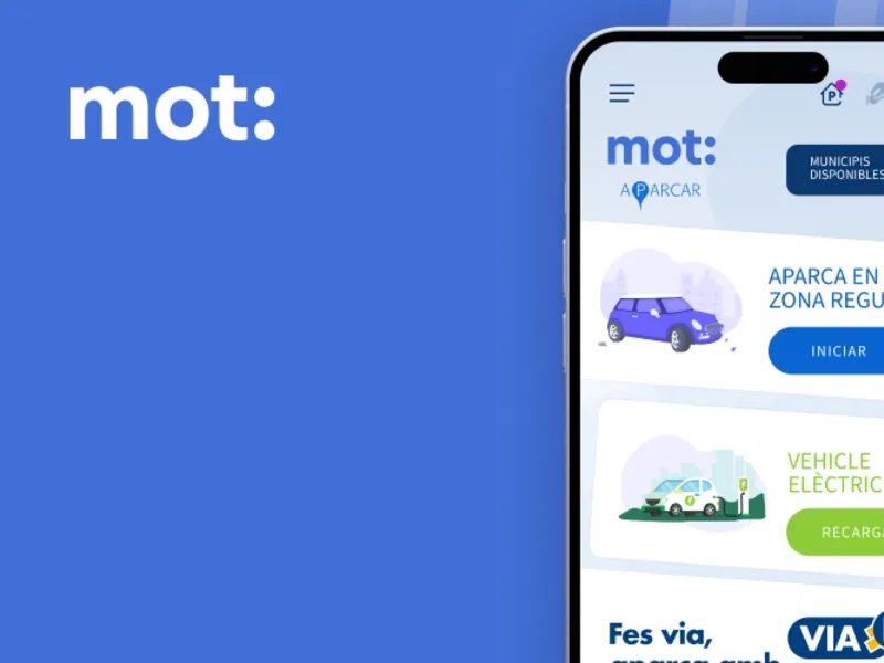 La app de gestión de aparcamiento 'mot:' se extiende a los municipios de Girona