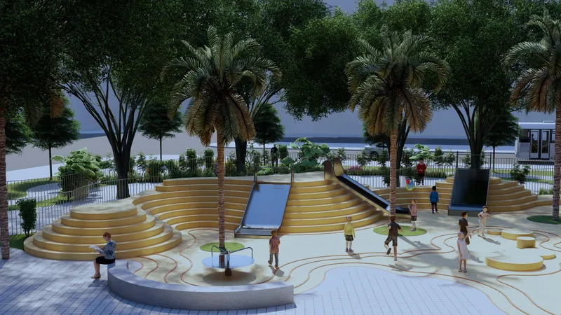 València remodela el jardín de Rodríguez de Cepeda y Doctor Manuel Candela con juegos adaptados y área canina