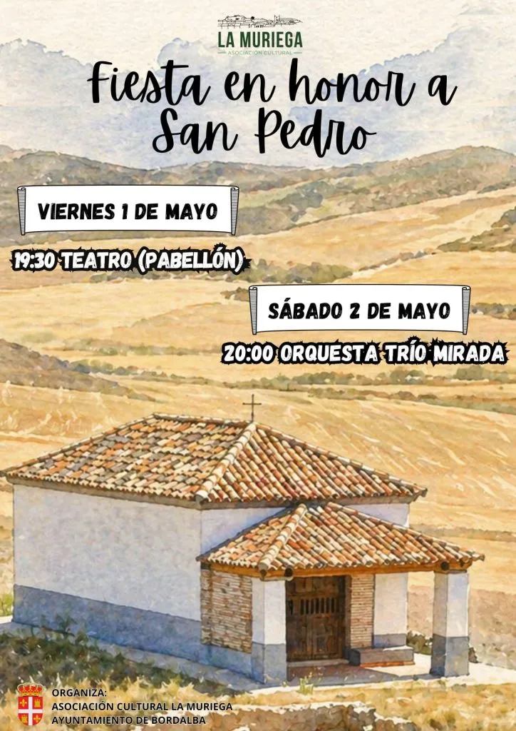Bordalba celebra San Pedro con teatro, música y gastronomía el primer fin de semana de mayo