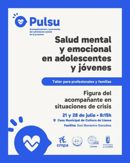 Llanes acoge sesiones sobre salud mental y acompañamiento a jóvenes