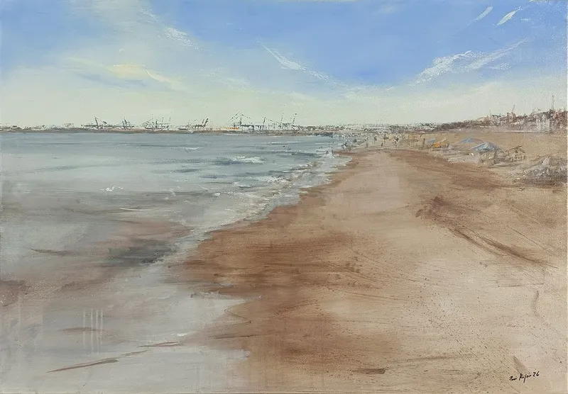 Paco Rojas gana el noveno premio en el Concurso de Pintura de Alboraya