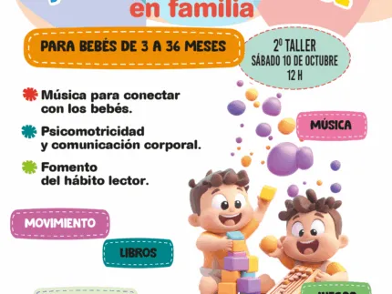 Alpedrete celebra un taller de música y lenguaje para bebés y familias