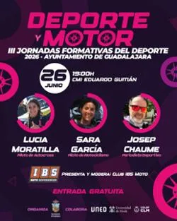 Guadalajara acoge las III Jornadas Formativas del Deporte con enfoque en motor