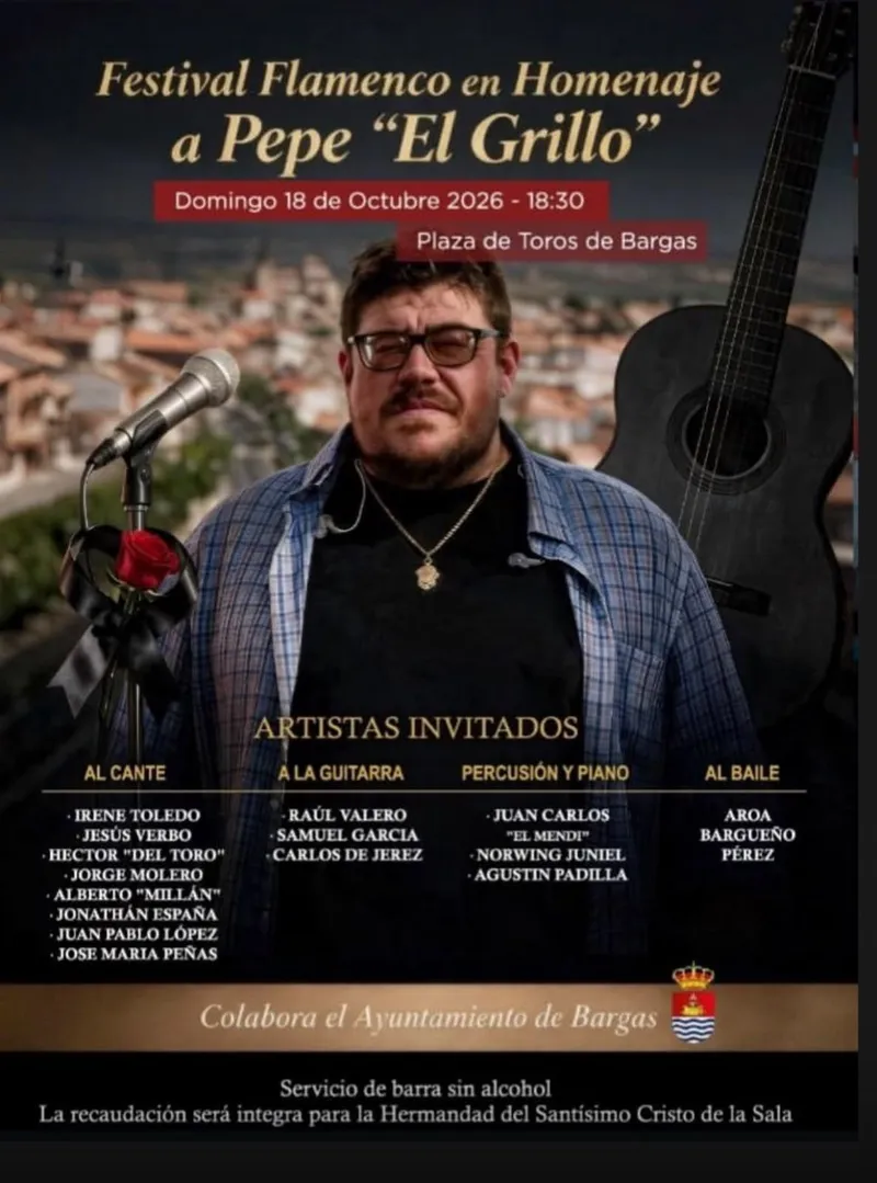 Bargas celebra un Festival Flamenco en honor a Pepe «El Grillo»