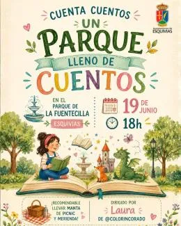 Cuentacuentos infantil en Esquivias se traslada al 19 de junio