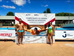 Dos nadadores de Telde brillan en el Campeonato de España Máster de Verano