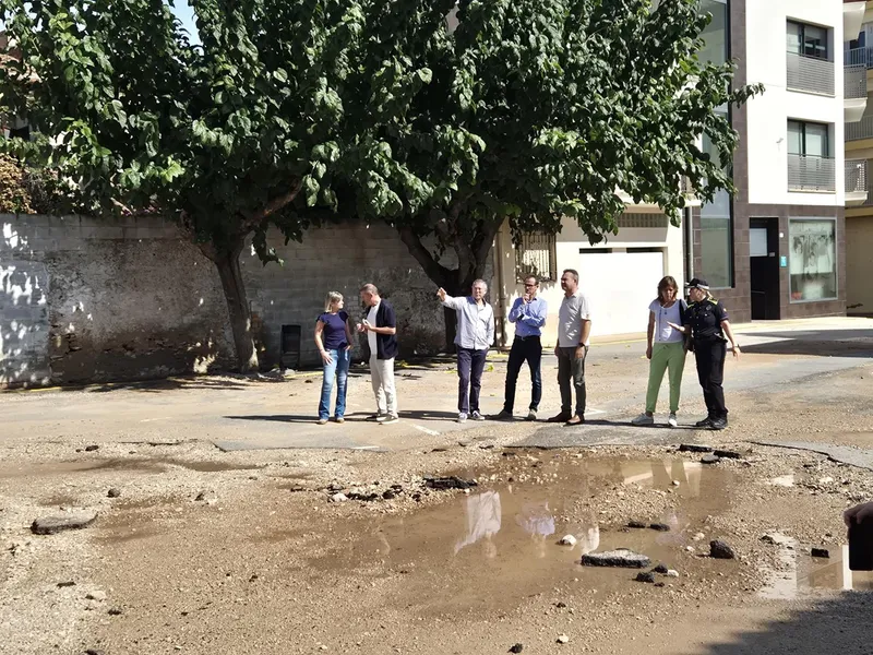 La Diputació de Tarragona evalúa los daños de las lluvias en las Terres de l'Ebre