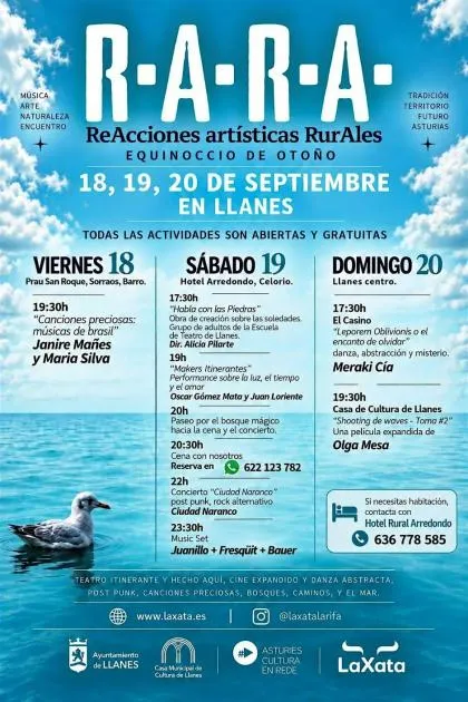 Llanes celebra el Equinoccio de Otoño con el ciclo de arte rural R.A.R.A.