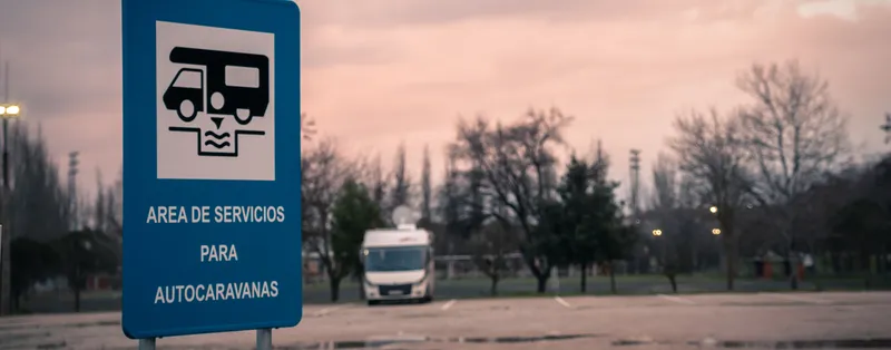 Falces habilita un área de autocaravanas con servicios y cerca de instalaciones deportivas