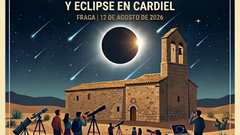 Cardiel completa aforo para la observación del eclipse y lluvia de estrellas