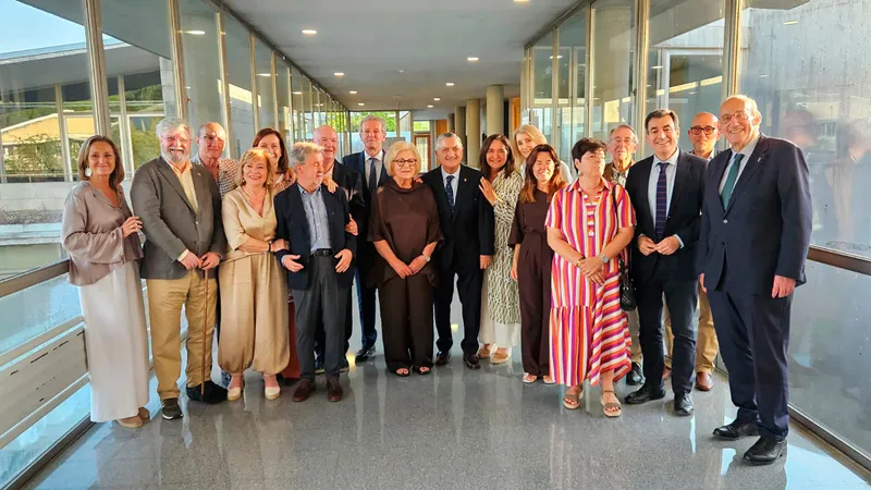 La Deputación de Pontevedra celebra el 30 aniversario del Consello Social de la UVigo