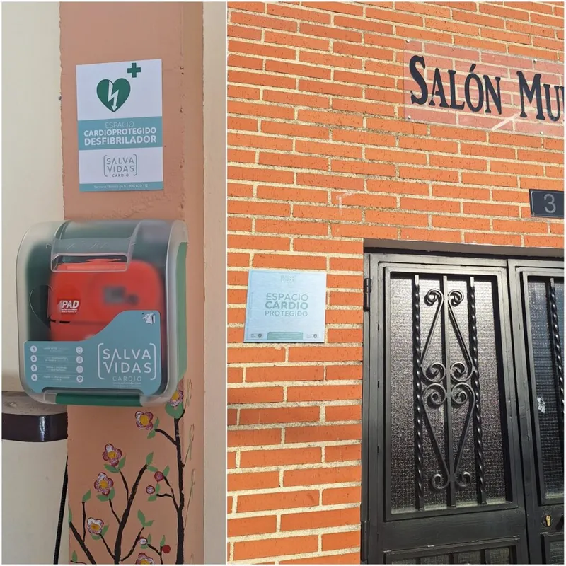 Pizarral se convierte en municipio cardioprotegido con la instalación de un desfibrilador