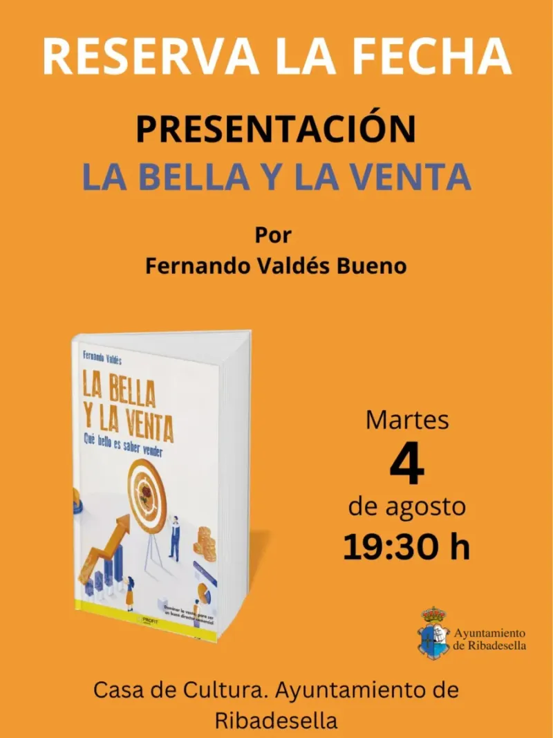 Presentación del libro "La Bella y la Venta" en la Casa de Cultura de Ribadesella