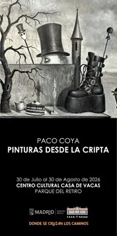Exposición 'Pinturas desde la cripta' de Paco Coya en Madrid