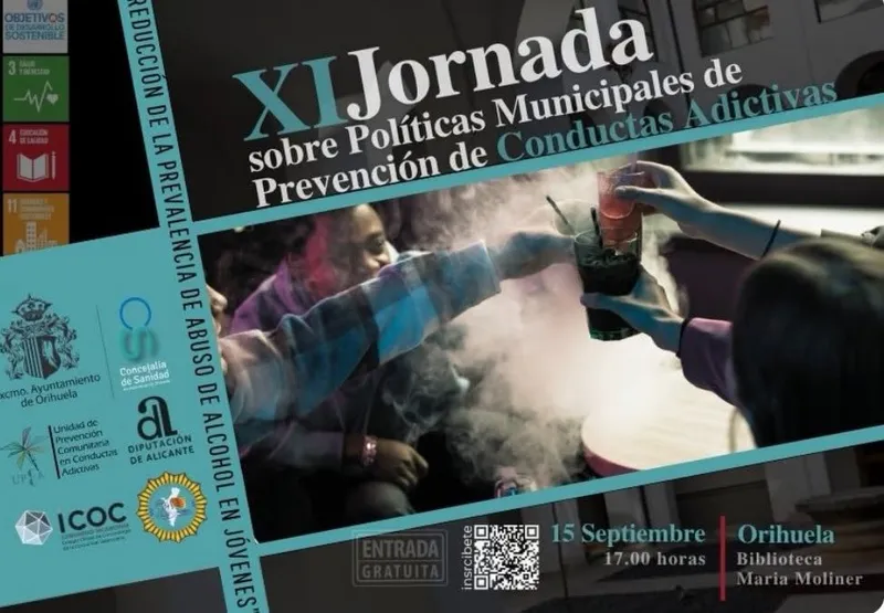 Orihuela acoge la XI jornada sobre prevención de conductas adictivas