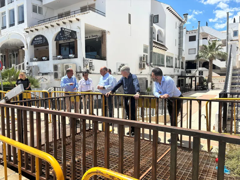 Orihuela mejora la seguridad y accesibilidad en Villamartín con una obra urbana