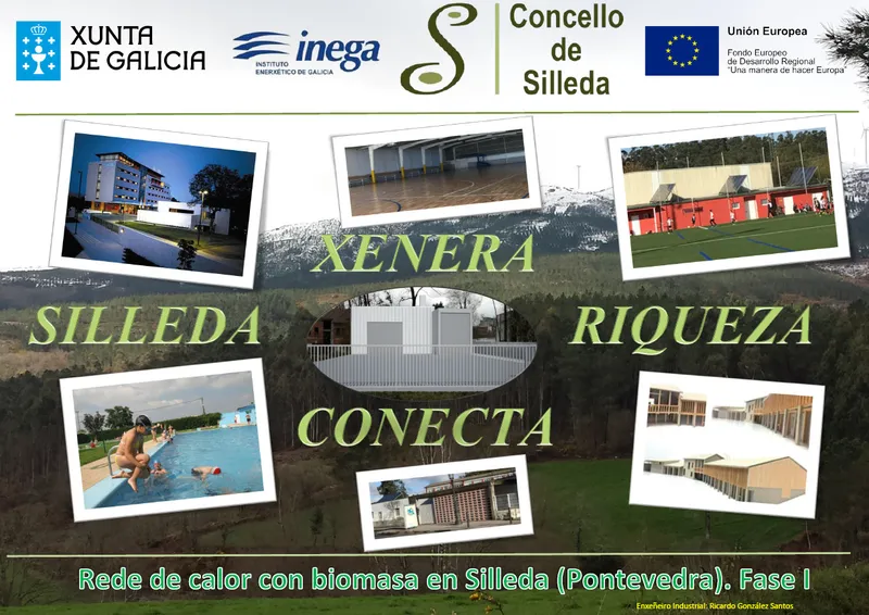 Silleda implanta una red de calor con biomasa para reducir emisiones y costes energéticos