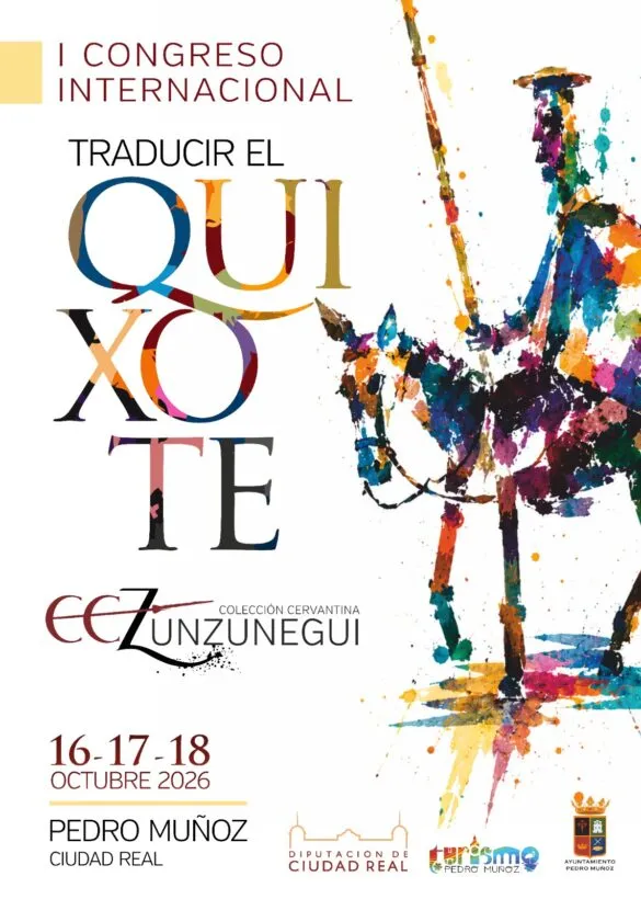 Pedro Muñoz acogerá el I Congreso «Traducir el Quijote» en octubre
