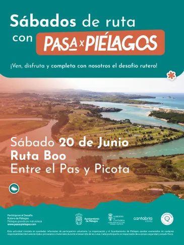 Piélagos organiza una ruta senderista gratuita por el Pas y La Picota el 20 de junio