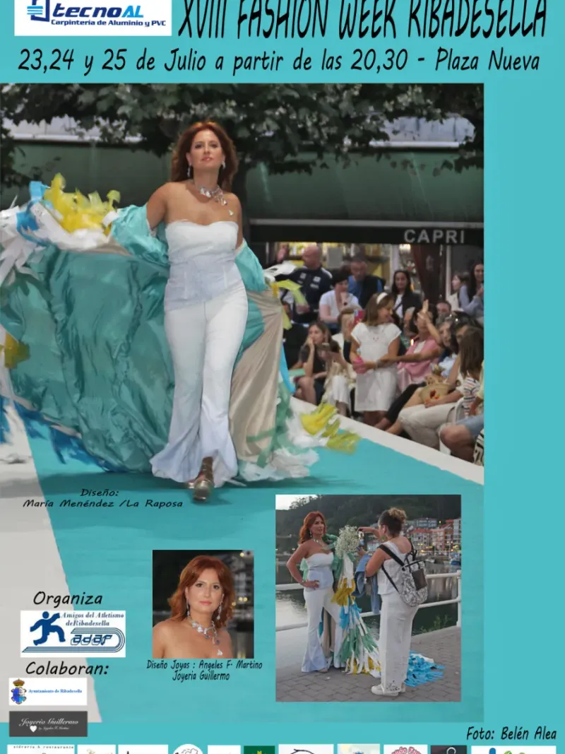 Ribadesella celebra la XVIII edición de su Pasarela de la Moda con diseñadores regionales