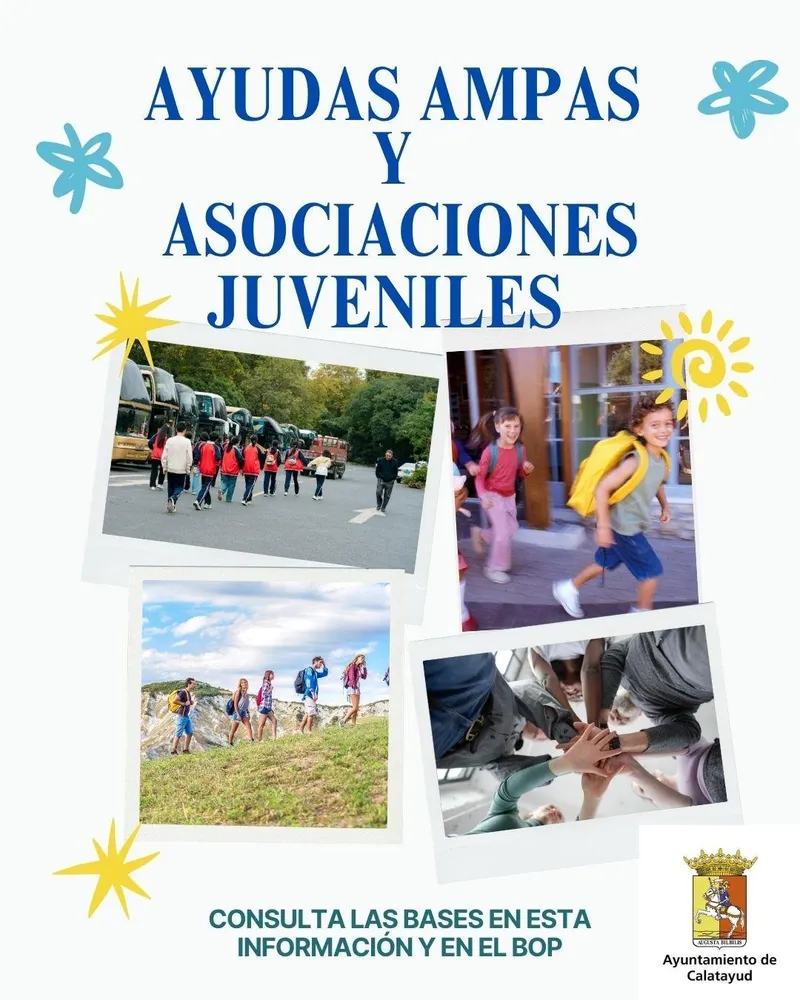 Calatayud lanza ayudas para AMPAS y asociaciones juveniles con 8.500 euros en total